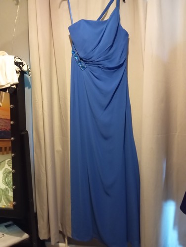 Romantica blue one - blue, one-shoulder