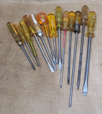 Screwdrivers Yellow Handled 13