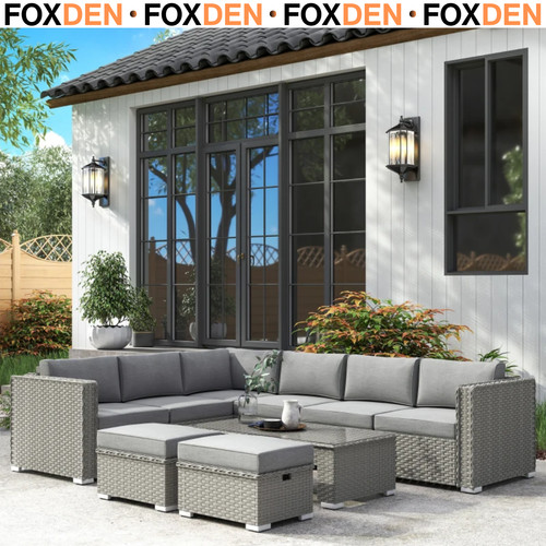 Seater rattan corner - seater,
