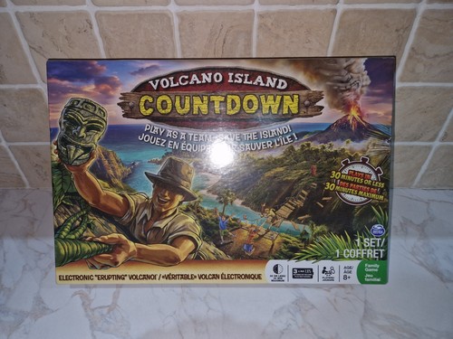 Volcano island countdown - island,