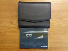 Hyundai IX35 Owners Handbook Manual and Wallet 10-15