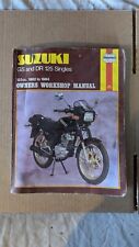 Used Suzuki GS & DR125 Singles - 1982 to 1990 HAYNES Workshop Manual, Number 888
