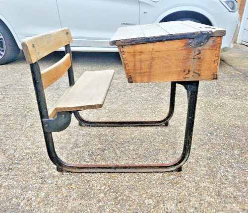 Antique vintage oak - &, cast