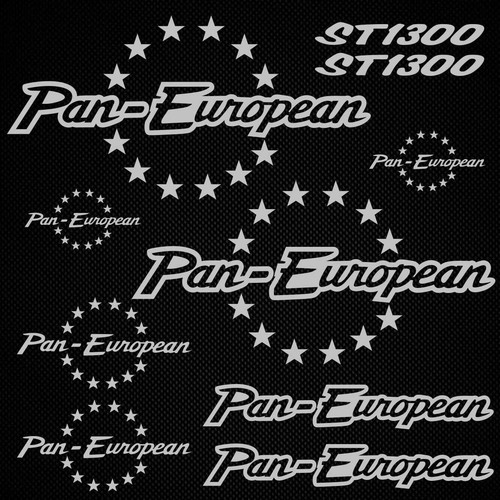 Pan european stickers - stickers, st