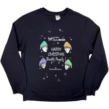 THE BEATLES xmas jumper sweat shirt  S/M
