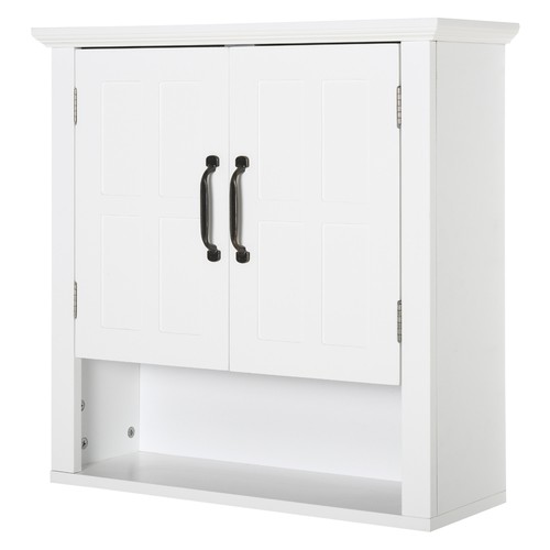 Homcom bathroom wall cabinet - wall,