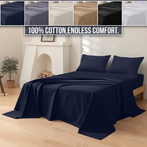Egyptian brushed cotton flat - brushed,
