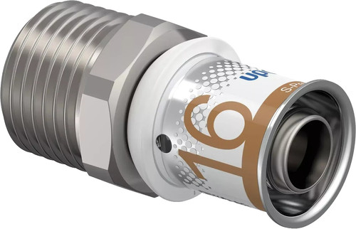 Uponor press adapter - uponor, male