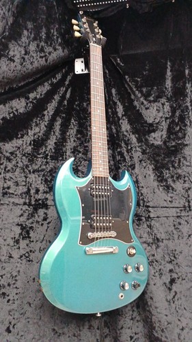 Gibson blue teal flip - sg,