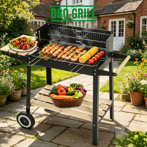 Heavy duty bbq grill charcoal - heavy,
