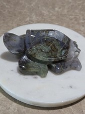 Crystal Moss Agate Sea Turtle