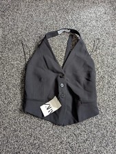 Zara Halter Neck Waistcoat