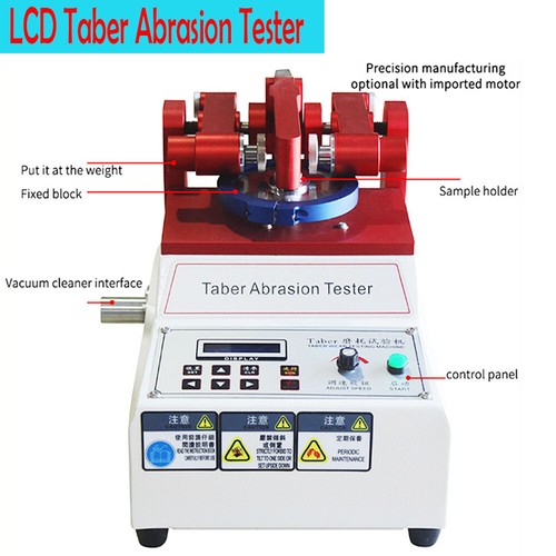 Abrasion and pilling - pilling, tester