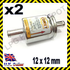 2x LPG GPL GAS vapour filters