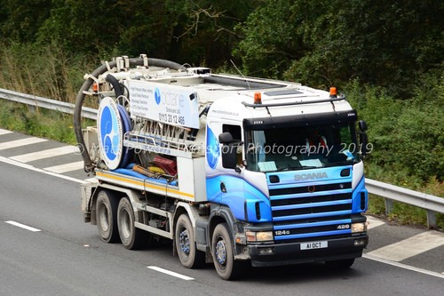 Truck photo 12x8 scania 124g - truck,