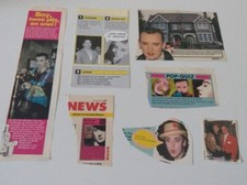 Boy George Culture Club - Lot of 19 magazine clippings cuttings 1988 1989