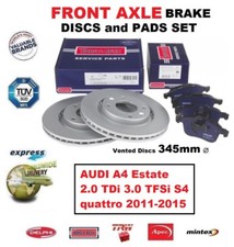 FRONT BRAKE PADS + DISCS for