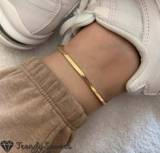 1x Adjustable Gold Plated Flat