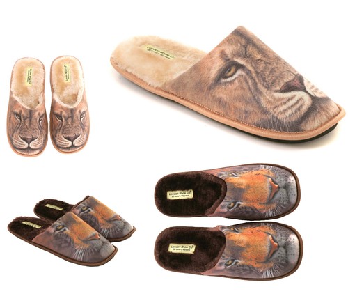 Mens tiger lion funny - 3d,