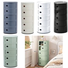 5 Tiers ABS Round Storage Unit