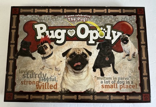 Pugopoly monopoly board game - monopoly,