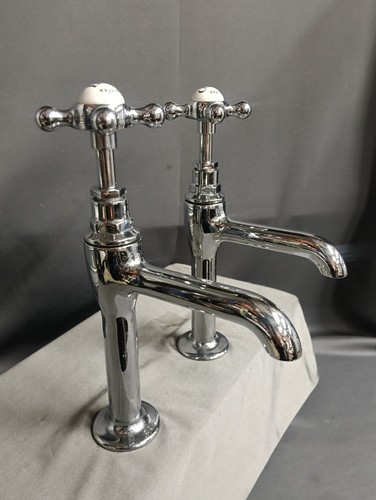 Chrome pillar taps ideal - pillar,