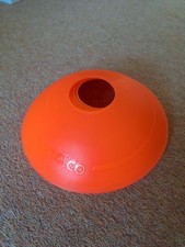 6 Orange Sports Cones Sondico, skills, fitness, agility, training 
