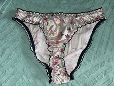 Silky Knickers And Bra Set