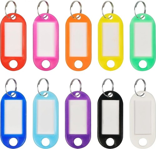 10pcs plastic keychain - 50/10pcs, key