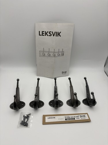 Ikea leksvik double wall - double, hooks