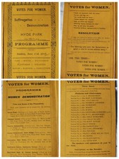 Votes For Women Hyde Park