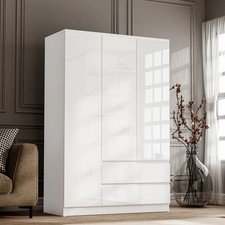 High Gloss 3 Door 2 Drawers