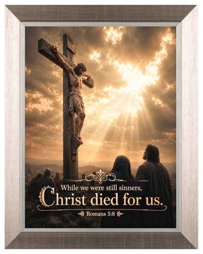 The crucifixion christ died - -,