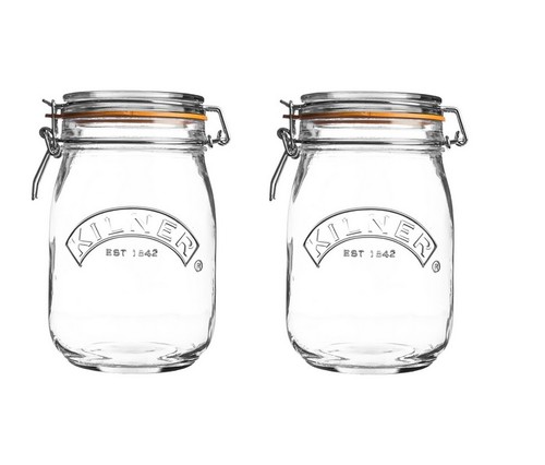 Kilner round clip top - kilner, 1l