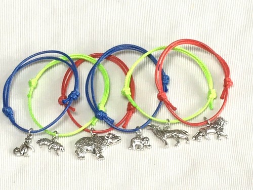 Animal friendship bracelets - 6,