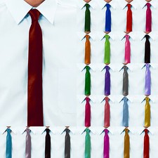 Mens Premium Silk Satin Solid