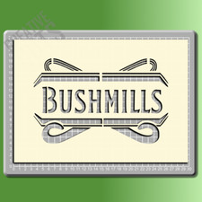 Bushmills Whiskey Stencil --- Bar Art -- Crafts-- Premium Mylar
