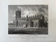 1810 Antique Print; Manchester