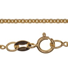 Gold chain necklace mini - ct,