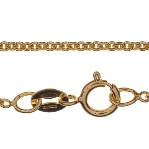 Gold chain necklace mini - 9, ct