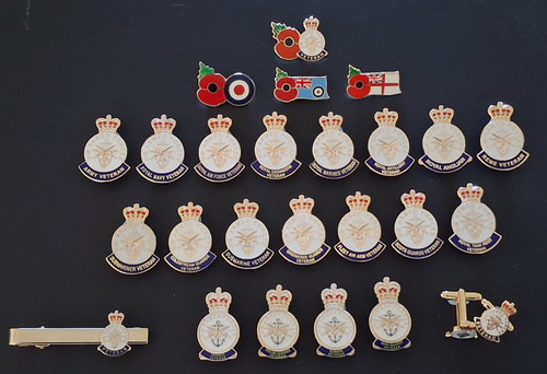 Military pin badges - military,