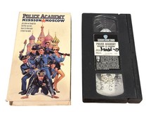 Police Academy Mission to Moscow VHS 1994 Comedy Warner Bros Original