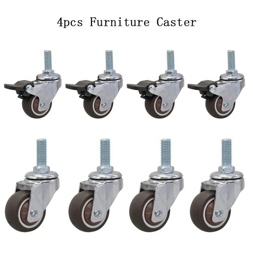 4pcs heavy duty swivel castor - heavy,