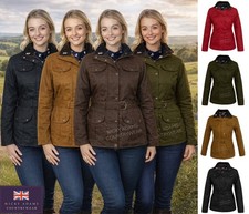 Ladies wax coat jacket - ladies, womens