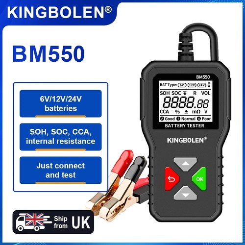 Bm550 car battery - bm550, tester