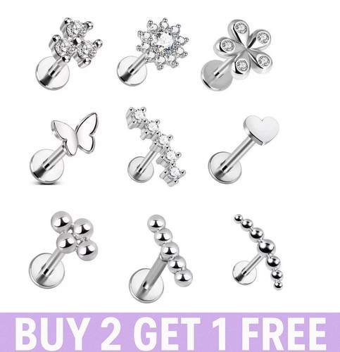 Tragus earring helix - helix, stud