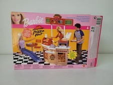 Rare Barbie Pizza Hut Set