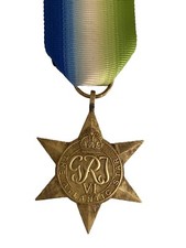 British WW2 Atlantic Star full size veteran replacement medal SOLID BRASS QUALIT