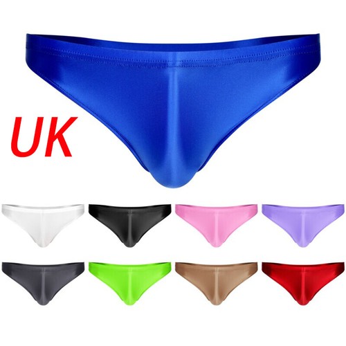 Mens glossy low rise briefs - rise,
