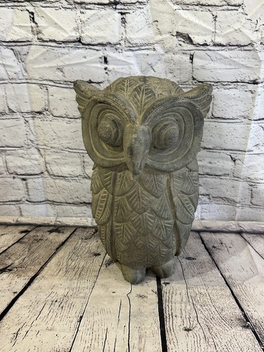 Barn owl stone - barn, 30cm